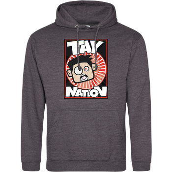 MasterTay - Tay Nation JH Hoodie - Dark heather grey