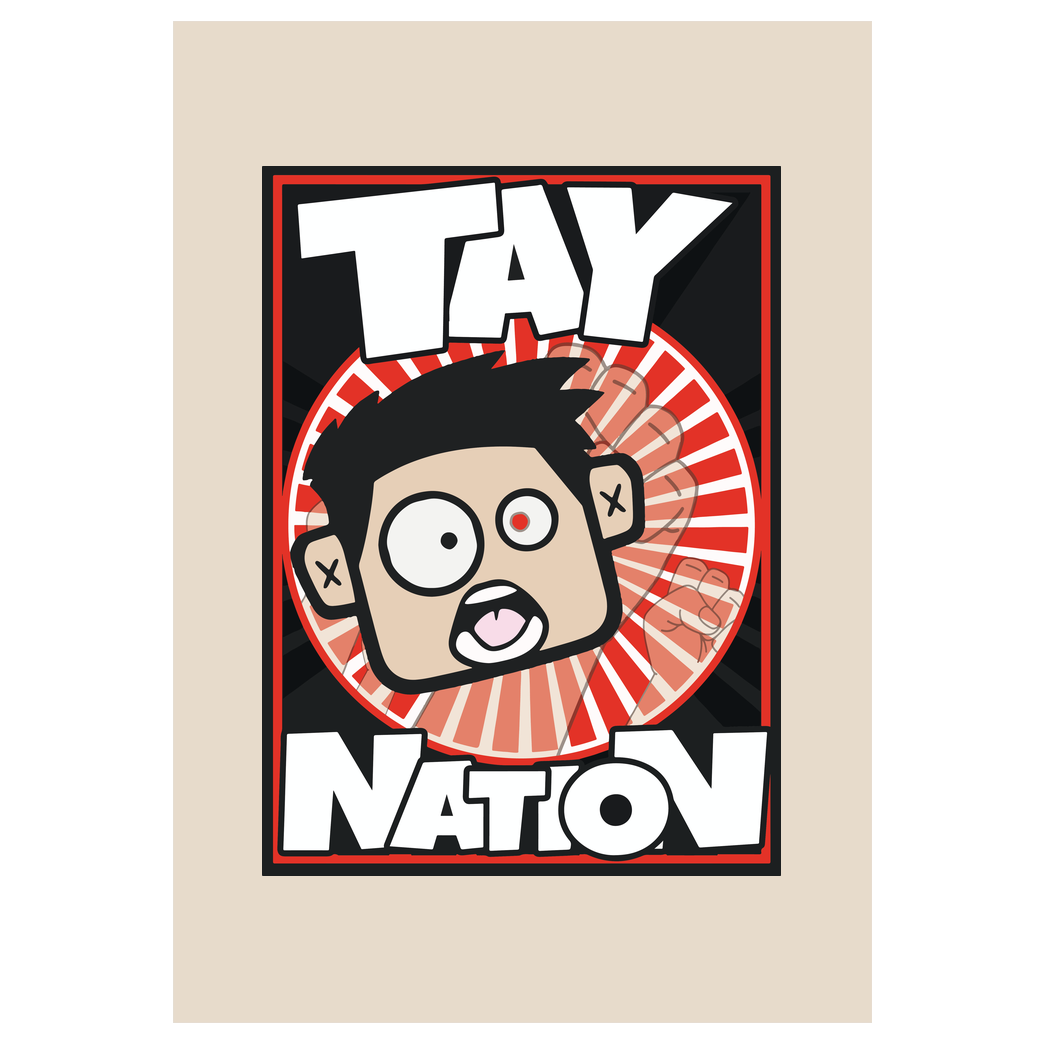 MasterTay MasterTay - Tay Nation Druck Kunstdruck sand