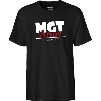 MaxGamingTV - MGT Army Fairtrade T-Shirt - schwarz