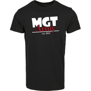 MaxGamingTV - MGT Army Hausmarke T-Shirt  - Schwarz
