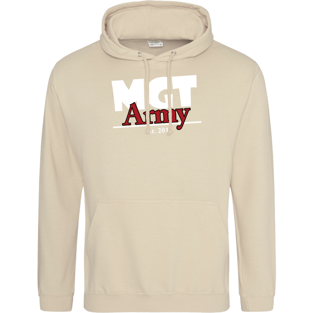 MaxGamingTV MaxGamingTV - MGT Army Sweatshirt JH Hoodie - Sand