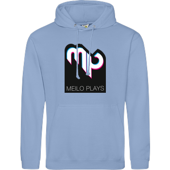 MeiloPlays - Logo JH Hoodie - Hellblau