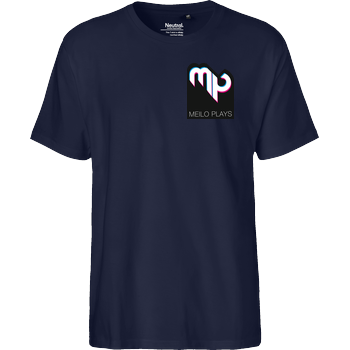 MeiloPlays - Logo Pocket Fairtrade T-Shirt - navy