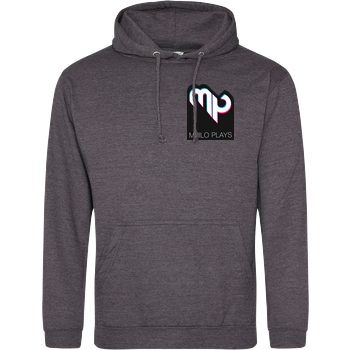 MeiloPlays - Logo Pocket JH Hoodie - Dark heather grey