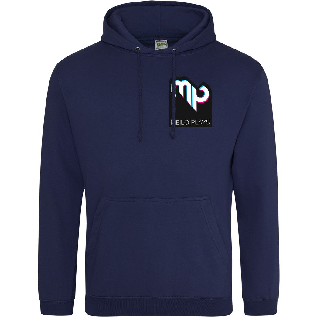 MeiloPlays MeiloPlays - Logo Pocket Sweatshirt JH Hoodie - Navy