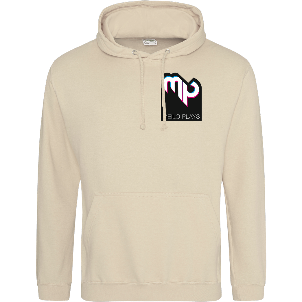 MeiloPlays MeiloPlays - Logo Pocket Sweatshirt JH Hoodie - Sand