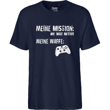 Meine Mission v2 Fairtrade T-Shirt - navy