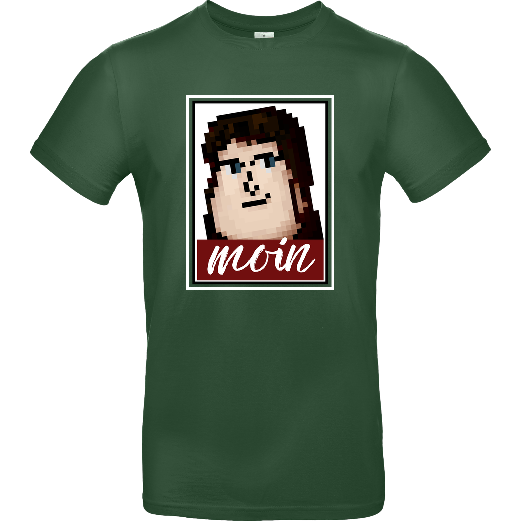 Miamouz Mia - Lenny Moin T-Shirt B&C EXACT 190 - Flaschengrün