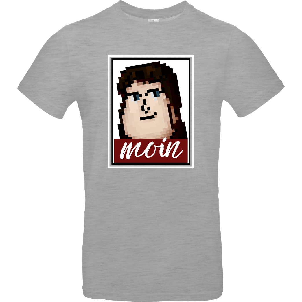 Miamouz Mia - Lenny Moin T-Shirt B&C EXACT 190 - heather grey