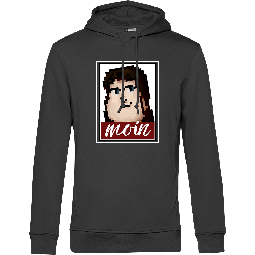 Miamouz Mia - Lenny Moin Sweatshirt B&C HOODED INSPIRE - schwarz
