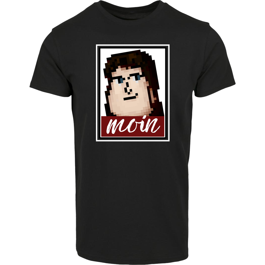 Miamouz Mia - Lenny Moin T-Shirt Hausmarke T-Shirt  - Schwarz