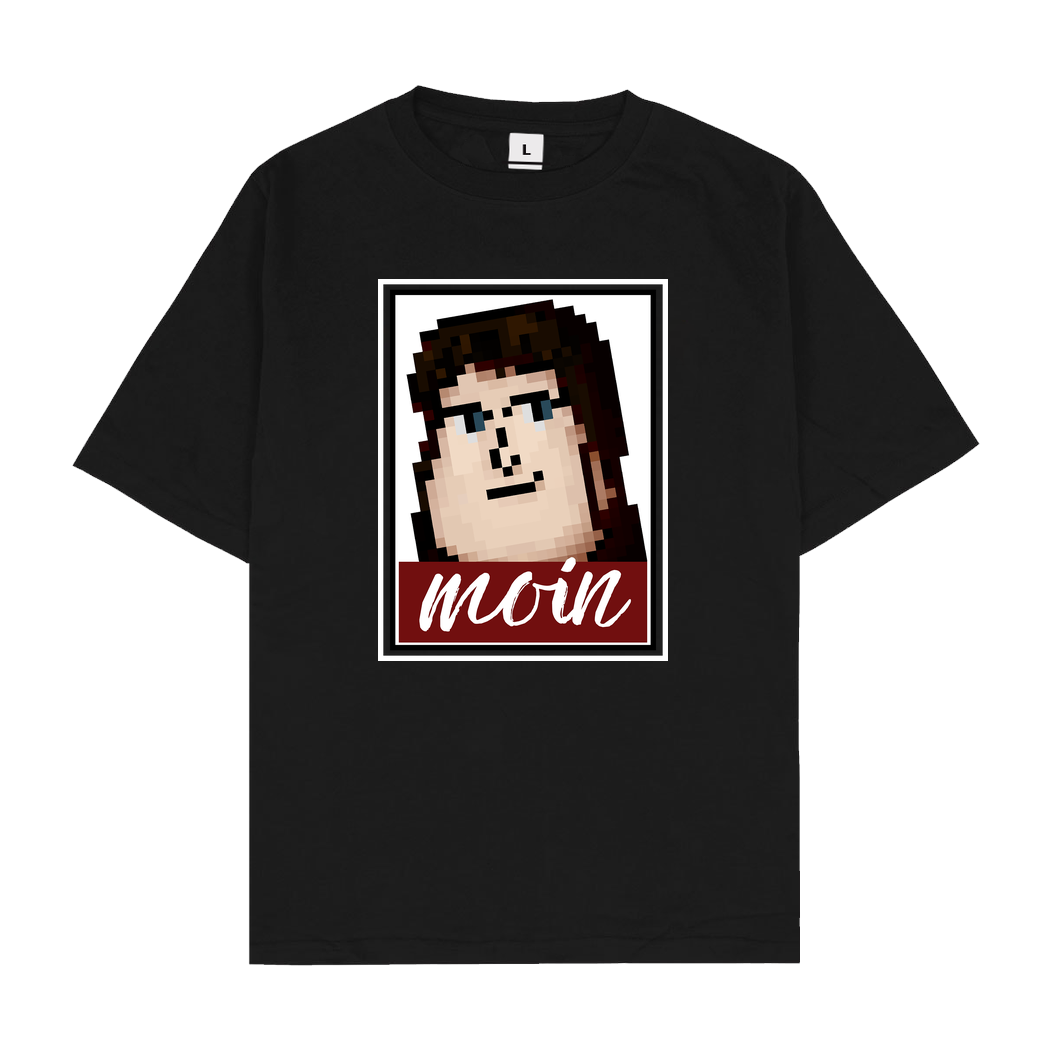 Miamouz Mia - Lenny Moin T-Shirt Oversize T-Shirt - Schwarz