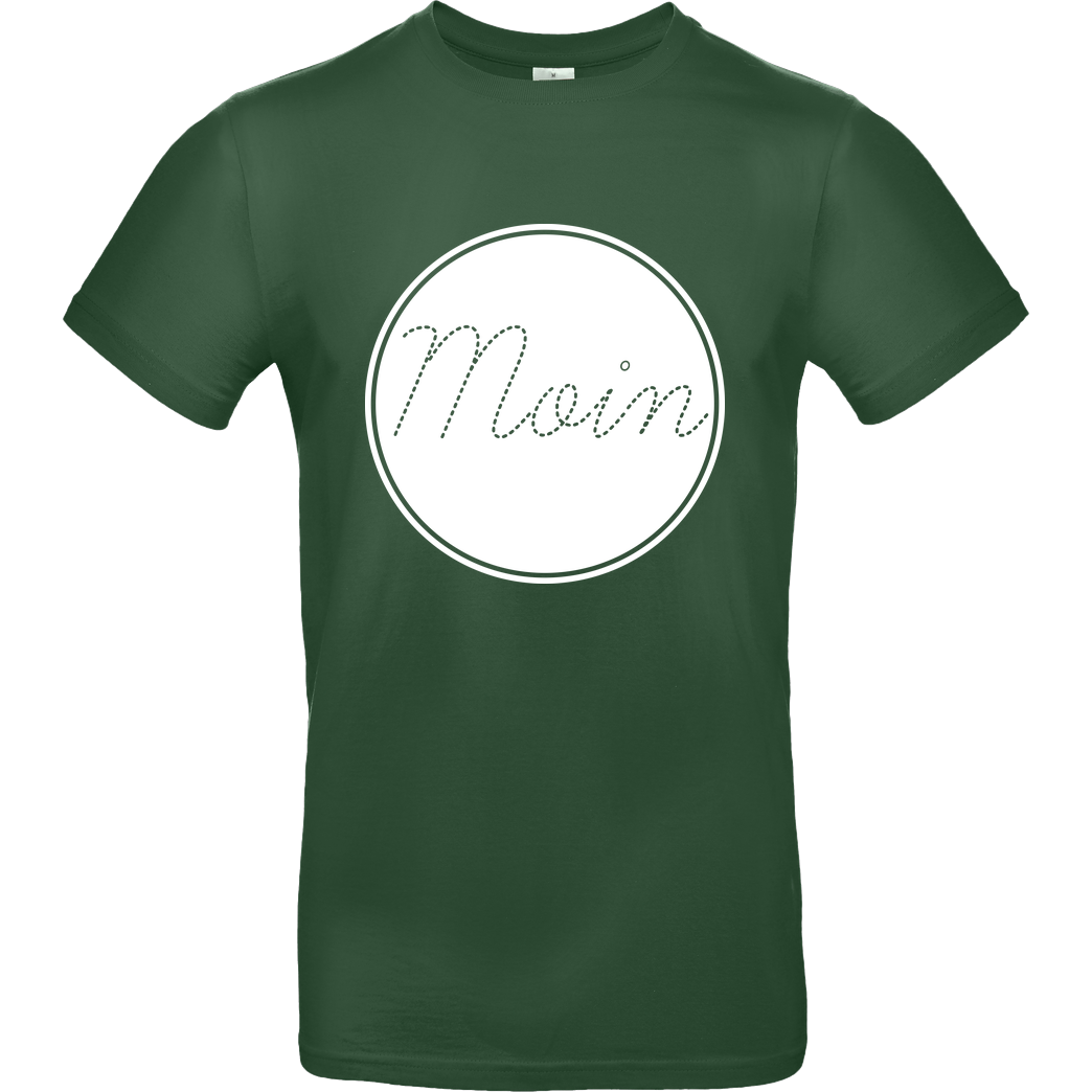 Miamouz Mia - Moin im Kreis T-Shirt B&C EXACT 190 - Flaschengrün
