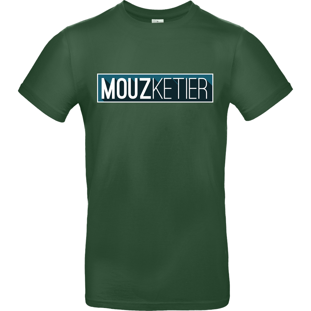 Miamouz Mia - Mouzketier T-Shirt B&C EXACT 190 - Flaschengrün