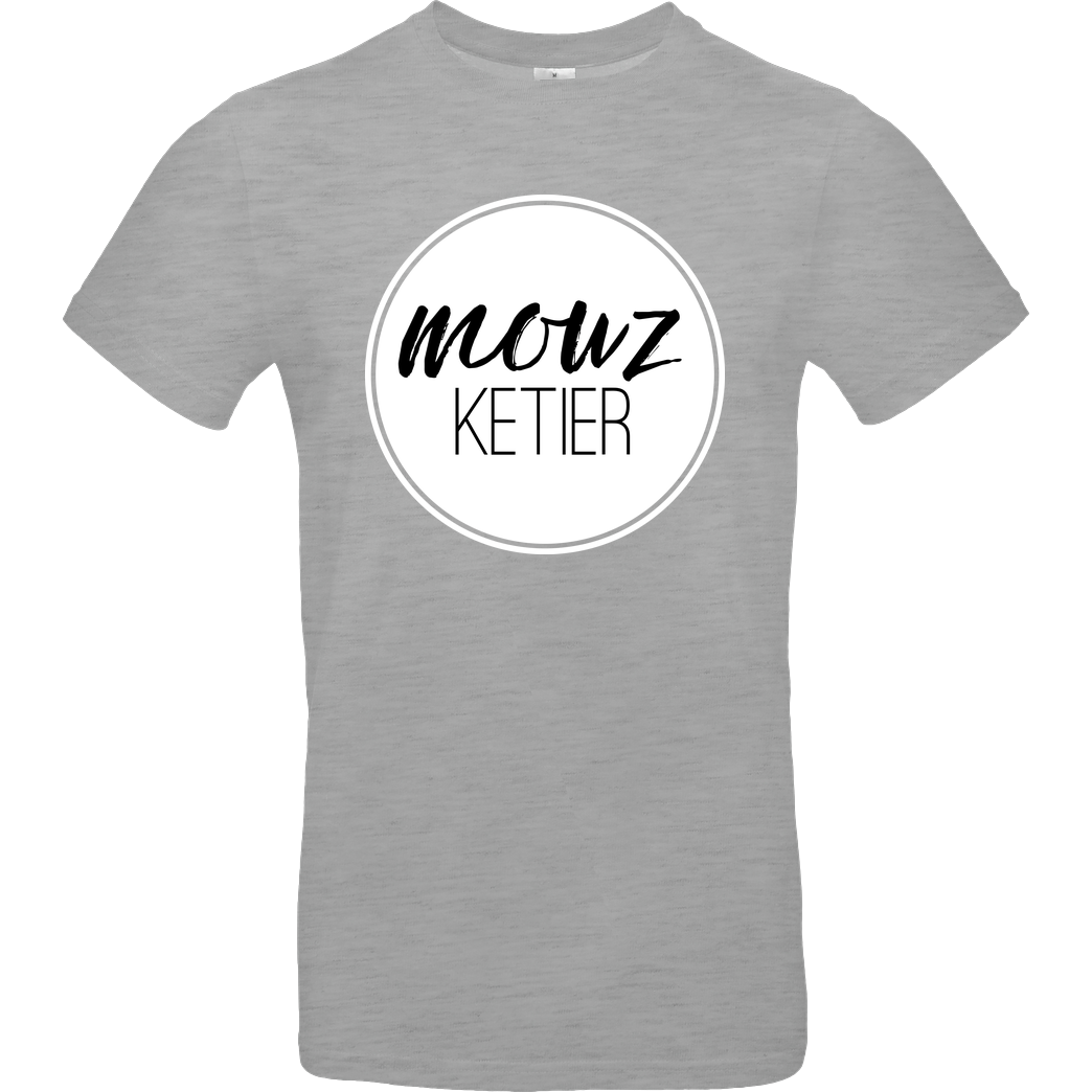Miamouz Mia - Mouzketier im Kreis T-Shirt B&C EXACT 190 - heather grey