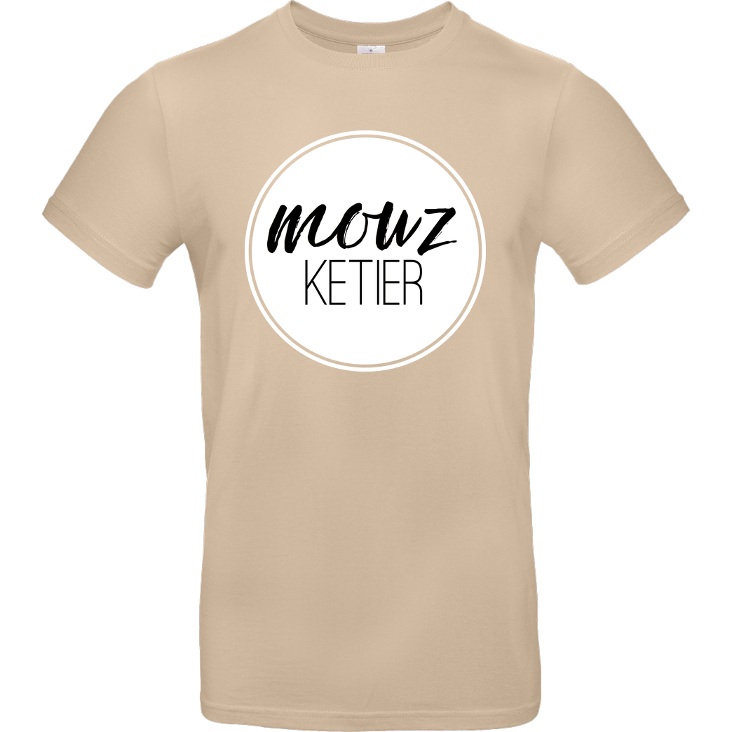 Miamouz Mia - Mouzketier im Kreis T-Shirt B&C EXACT 190 - Sand