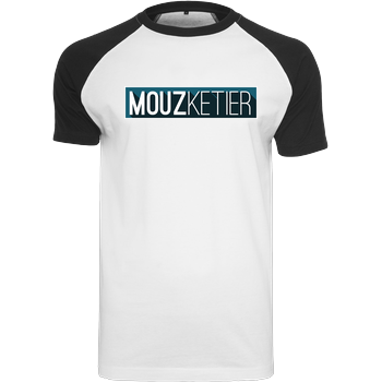 Mia - Mouzketier Raglan-Shirt weiß