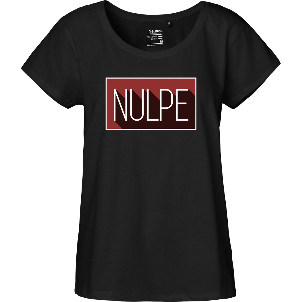Miamouz Mia - Nulpe mit Schatten T-Shirt Fairtrade Loose Fit Girlie - schwarz