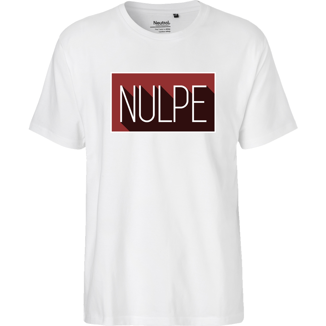 Miamouz Mia - Nulpe mit Schatten T-Shirt Fairtrade T-Shirt - weiß