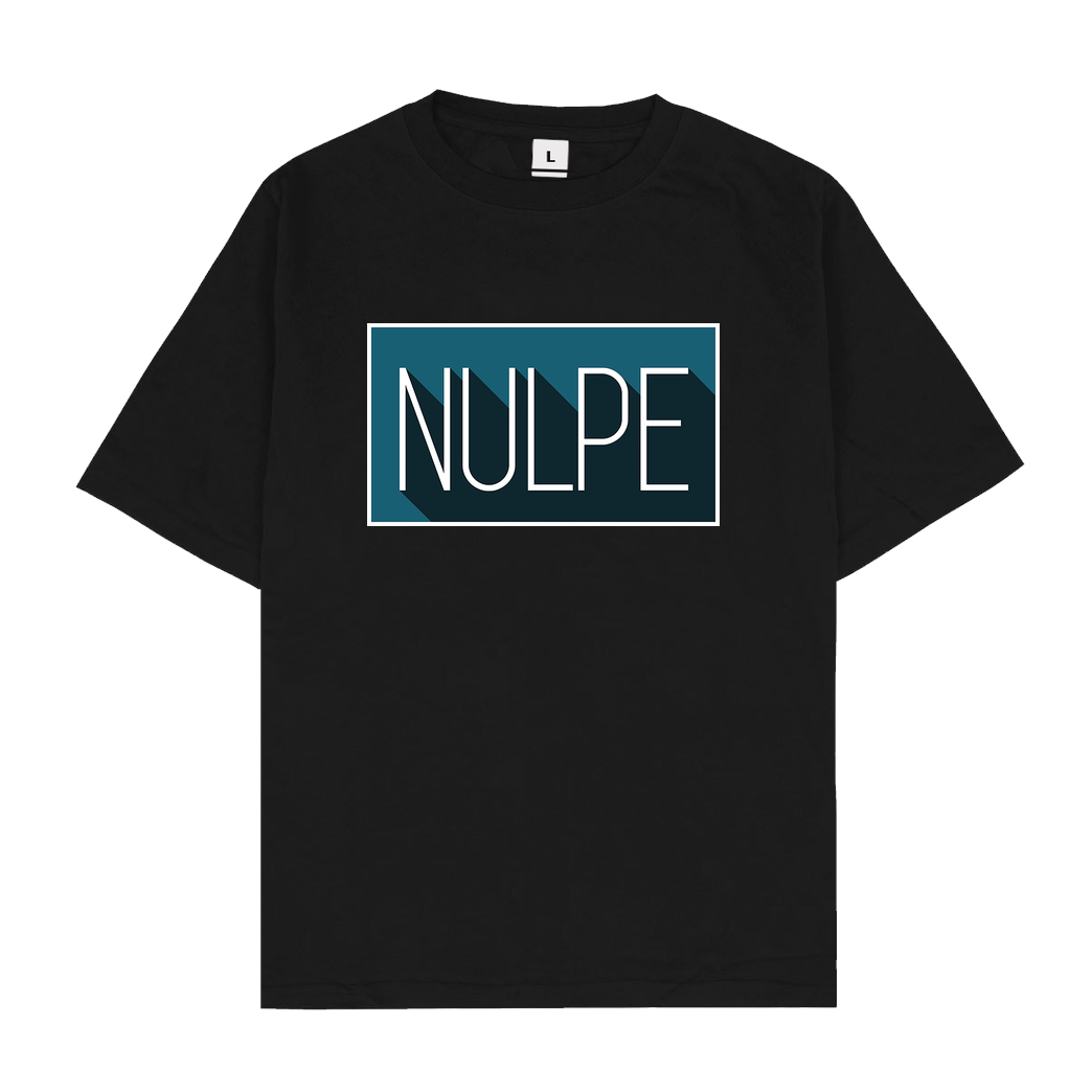 Miamouz Mia - Nulpe mit Schatten T-Shirt Oversize T-Shirt - Schwarz