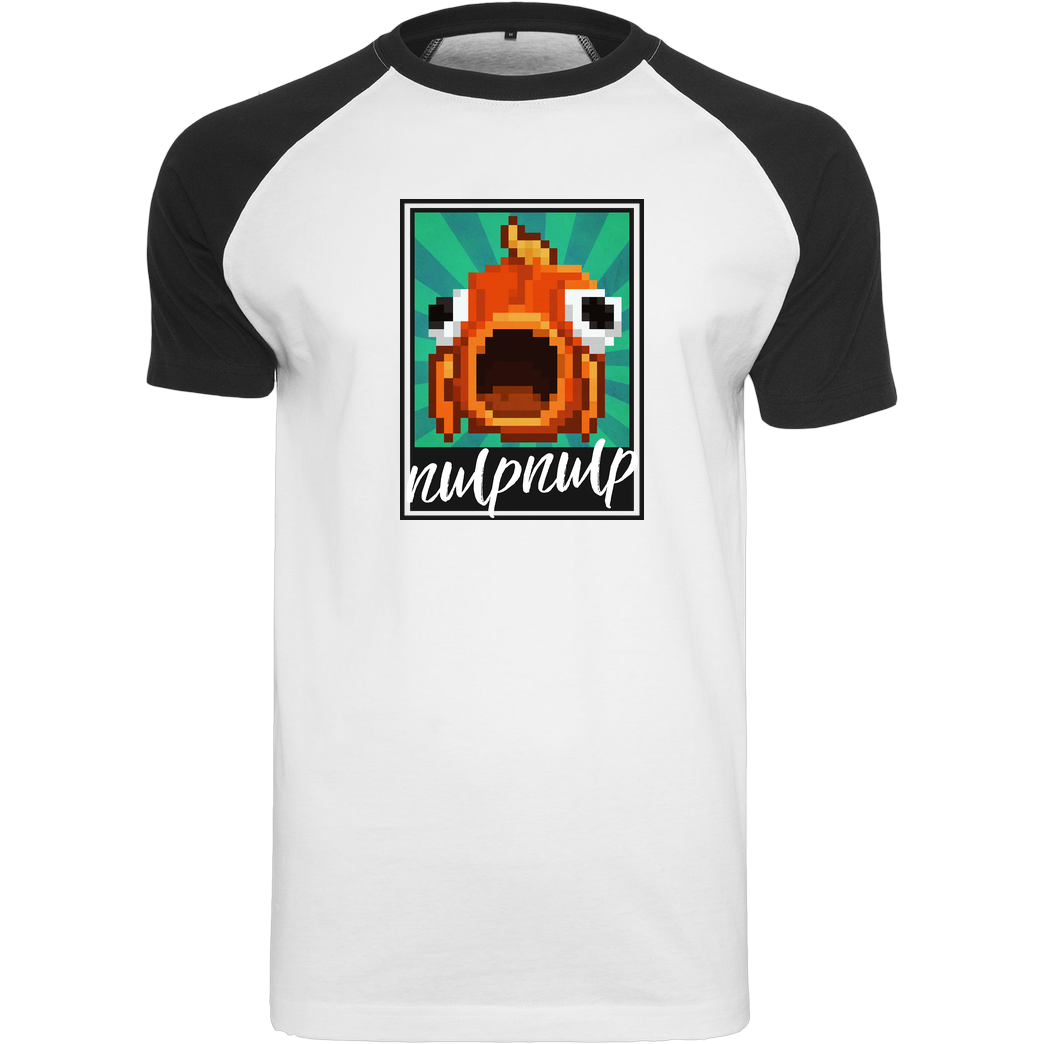 Miamouz Mia - NulpNulp T-Shirt Raglan-Shirt weiß