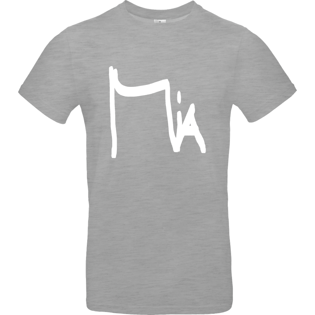 Miamouz Miamouz - Unterschrift T-Shirt B&C EXACT 190 - heather grey