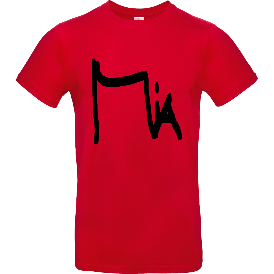 Miamouz Miamouz - Unterschrift T-Shirt B&C EXACT 190 - Rot