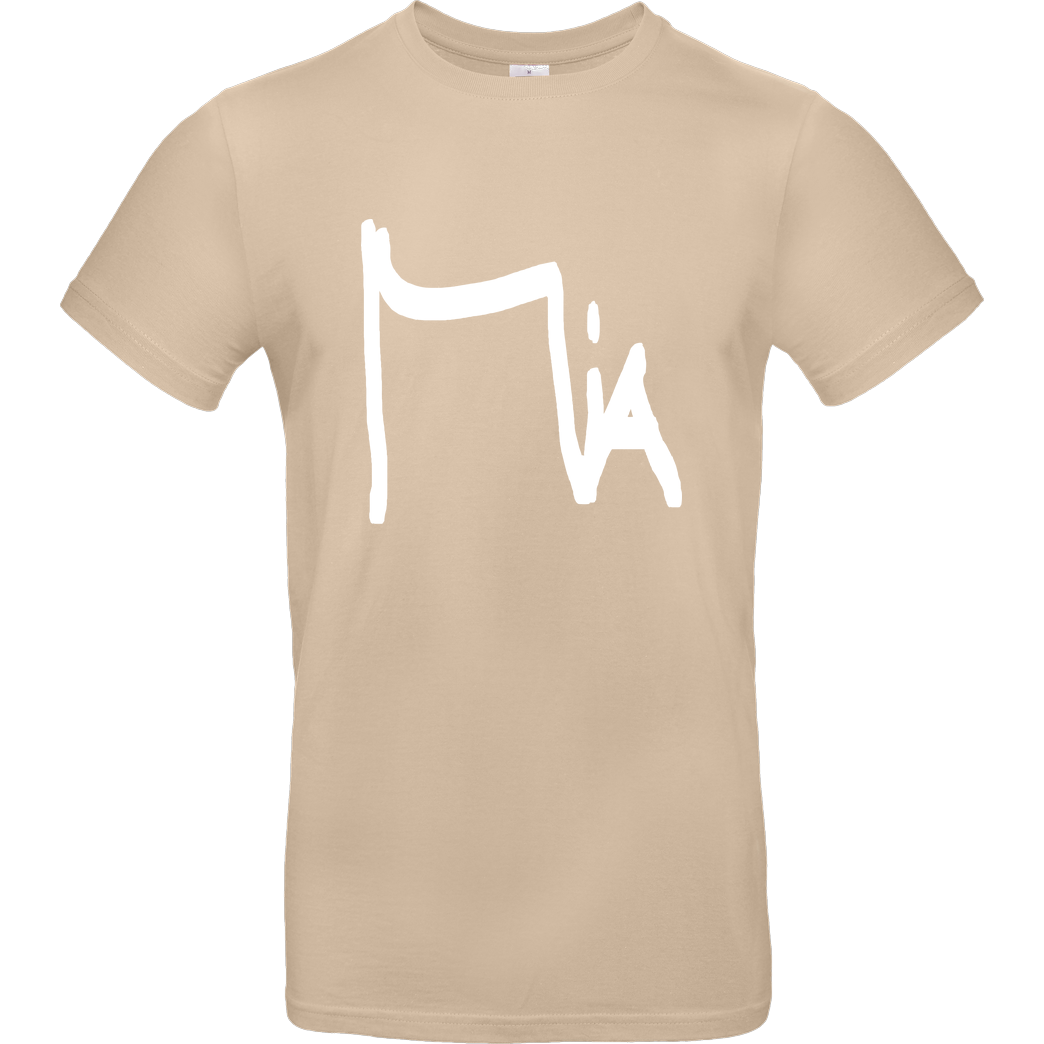Miamouz Miamouz - Unterschrift T-Shirt B&C EXACT 190 - Sand