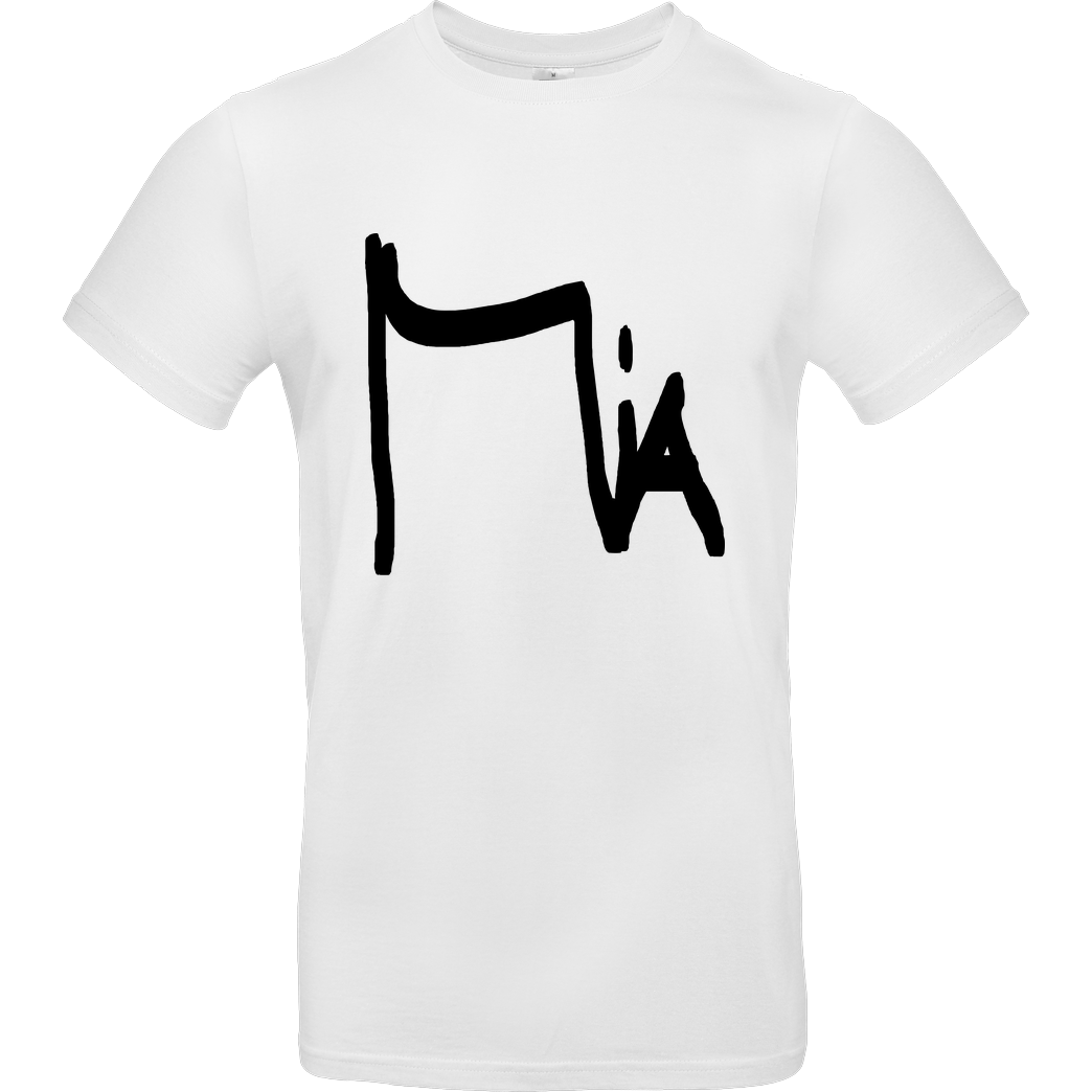 Miamouz Miamouz - Unterschrift T-Shirt B&C EXACT 190 - Weiß