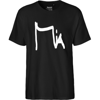 Miamouz - Unterschrift Fairtrade T-Shirt - schwarz