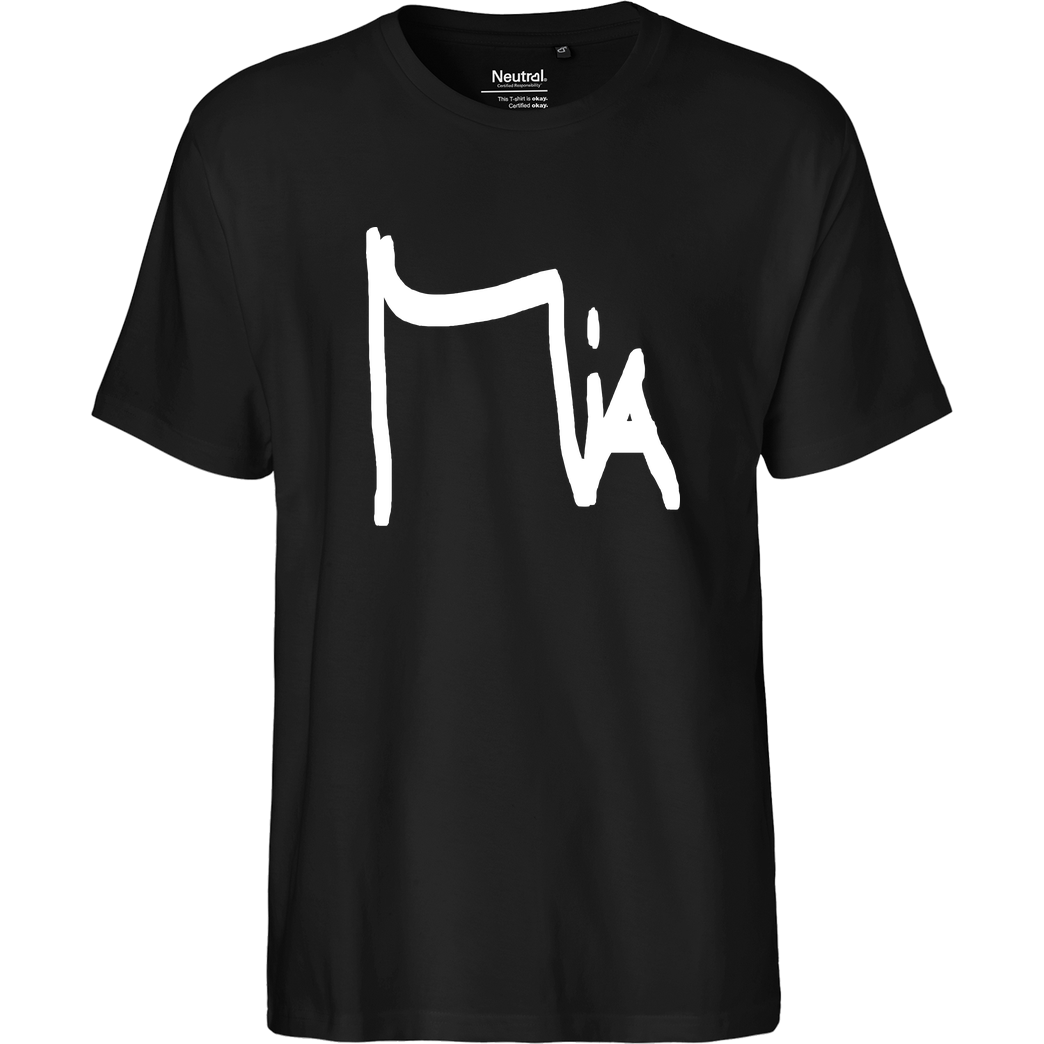 Miamouz Miamouz - Unterschrift T-Shirt Fairtrade T-Shirt - schwarz