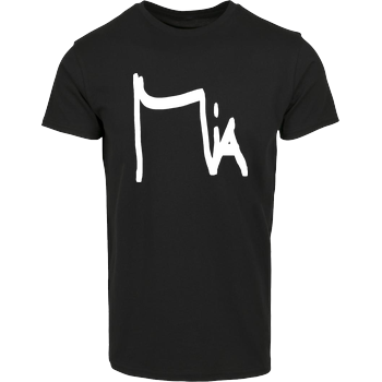 Miamouz - Unterschrift Hausmarke T-Shirt  - Schwarz