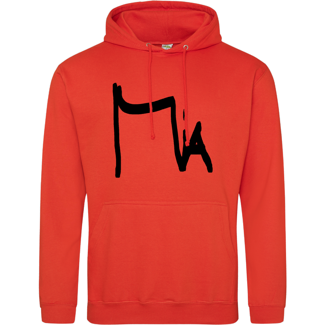 Miamouz Miamouz - Unterschrift Sweatshirt JH Hoodie - Orange