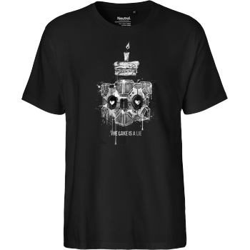 Mien Wayne - PortalCake Fairtrade T-Shirt - schwarz