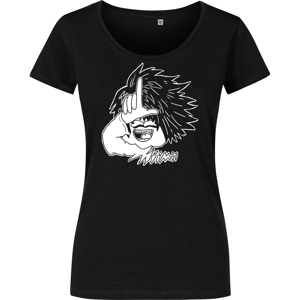 Mii Mii MiiMii - Deathnote T-Shirt Damenshirt schwarz