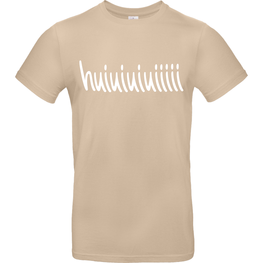 Mii Mii MiiMii - huiuiuiuiiiiii T-Shirt B&C EXACT 190 - Sand