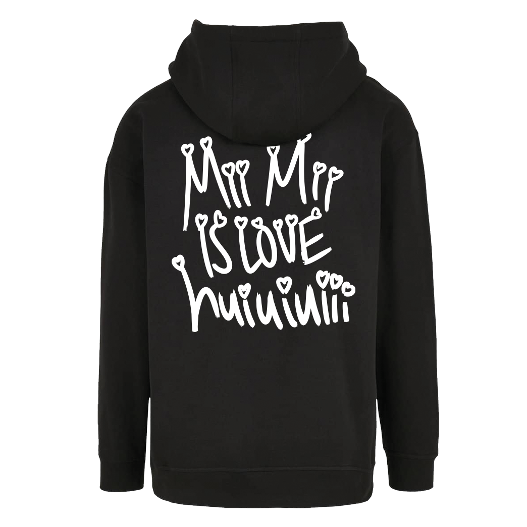 Mii Mii MiiMii - is love Sweatshirt Oversize Hoodie