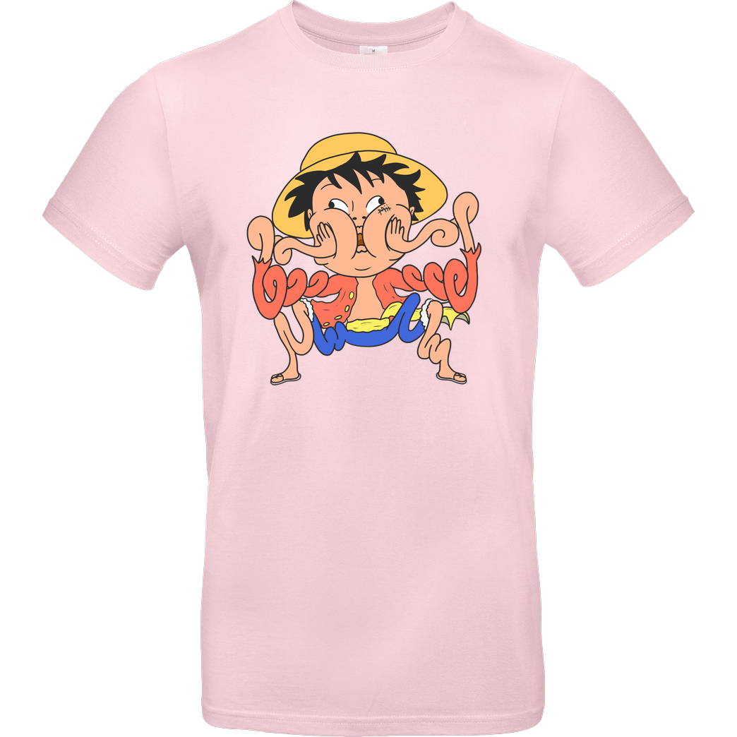 Mii Mii MiiMii - Ruffy T-Shirt B&C EXACT 190 - Rosa