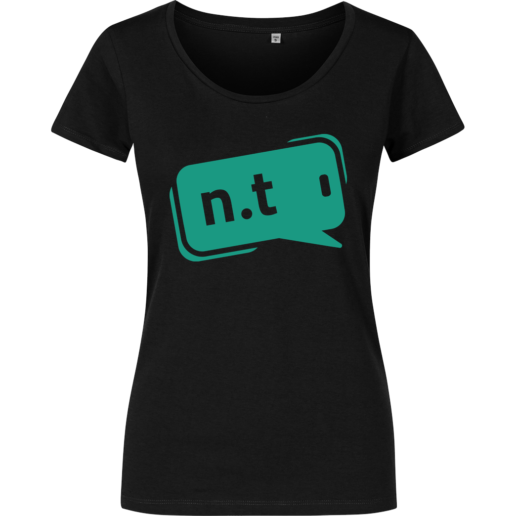neuland.tips neuland.tips - Logo T-Shirt Damenshirt schwarz