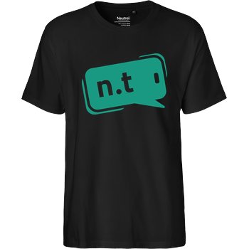 neuland.tips - Logo Fairtrade T-Shirt - schwarz