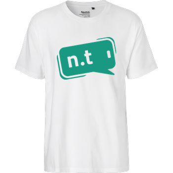neuland.tips - Logo Fairtrade T-Shirt - weiß