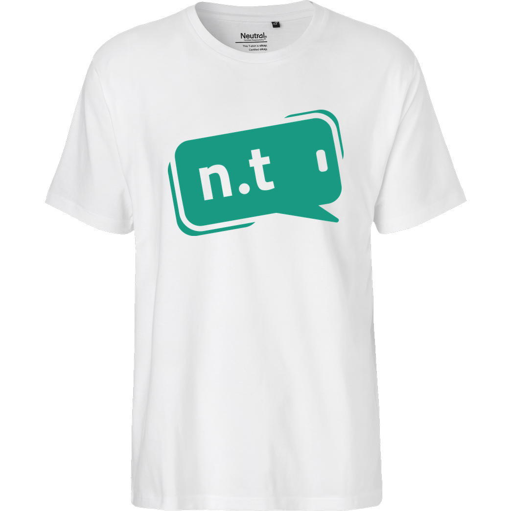 neuland.tips neuland.tips - Logo T-Shirt Fairtrade T-Shirt - weiß