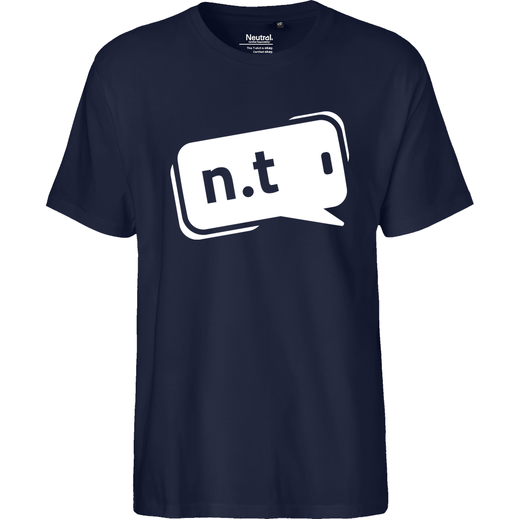 neuland.tips neuland.tips - Logo T-Shirt Fairtrade T-Shirt - navy