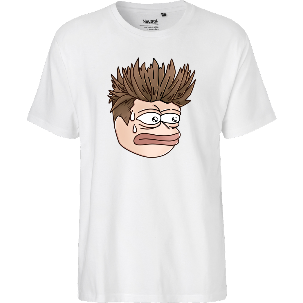NichtNilo NichtNilo - monkaS T-Shirt Fairtrade T-Shirt - weiß