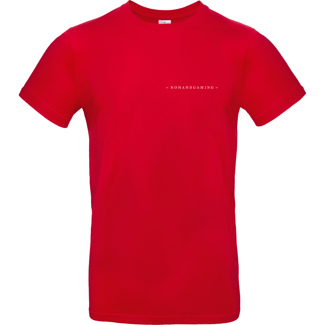 NoHandGaming NoHandGaming - Logo T-Shirt B&C EXACT 190 - Rot