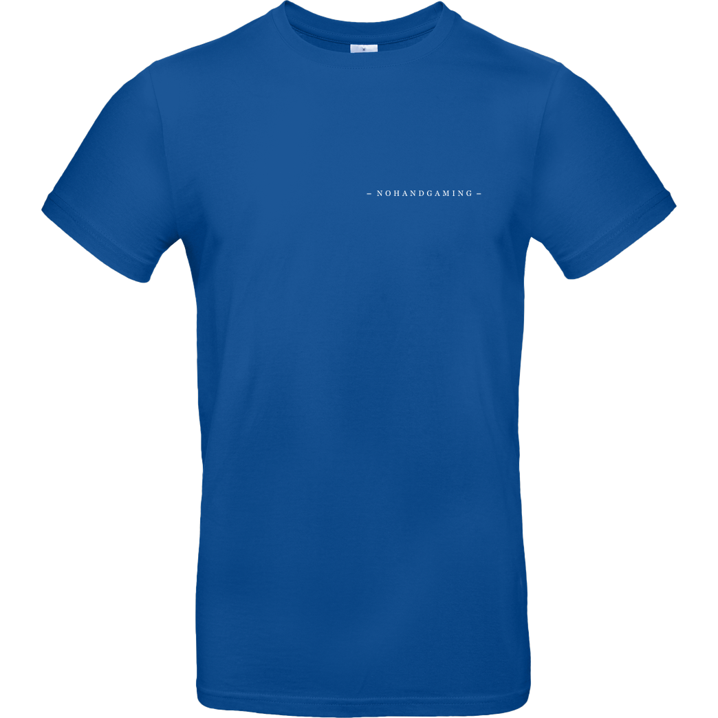NoHandGaming NoHandGaming - Logo T-Shirt B&C EXACT 190 - Royal