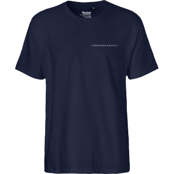 NoHandGaming - Logo Fairtrade T-Shirt - navy
