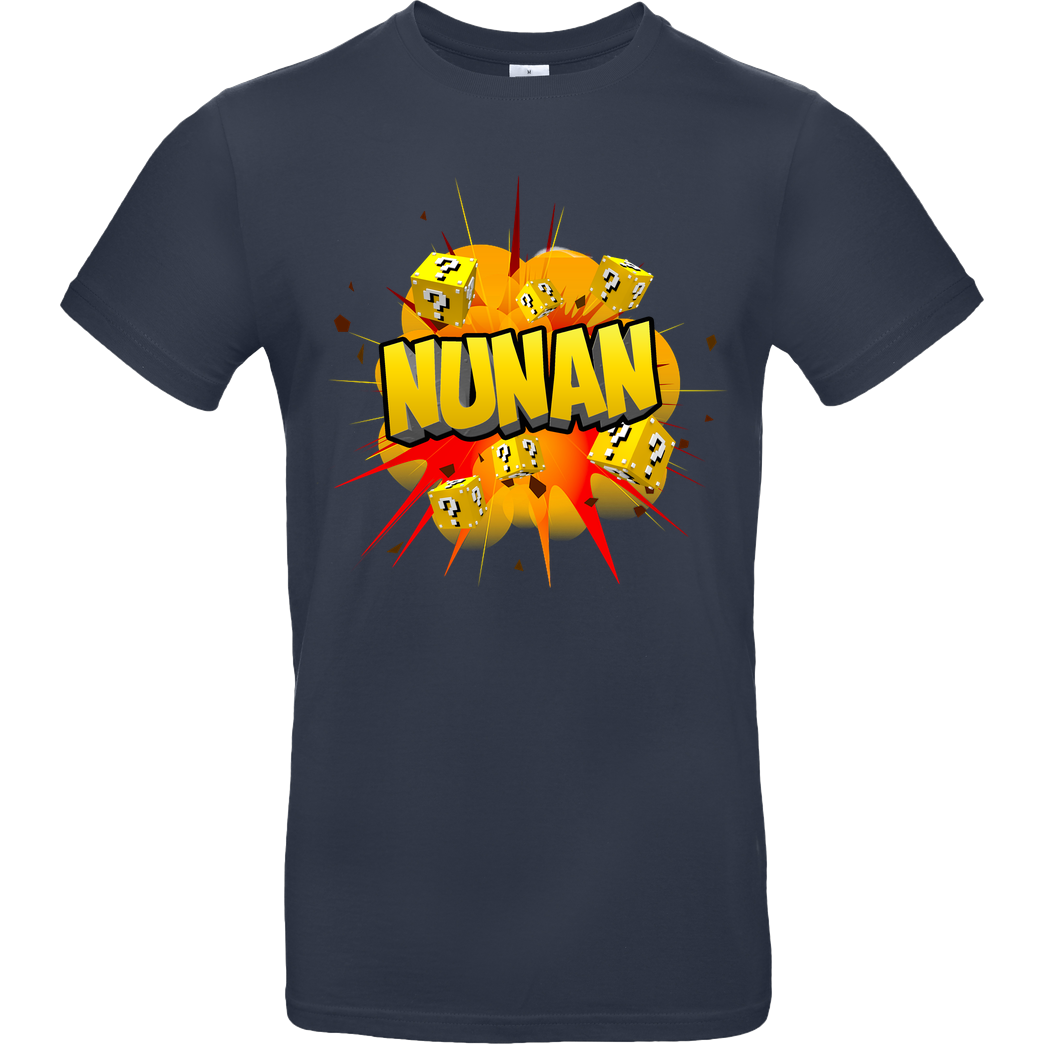 Nunan Nunan - Explosion T-Shirt B&C EXACT 190 - Navy