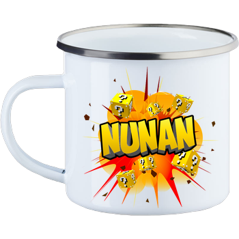 Nunan - Explosion Emaille Tasse