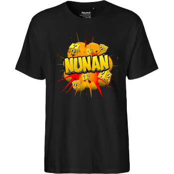 Nunan - Explosion Fairtrade T-Shirt - schwarz